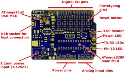 Eleven (100% Arduino Uno Compatible) - Image 4