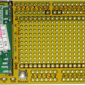 Receiver Shield For Arduino (433MHz)